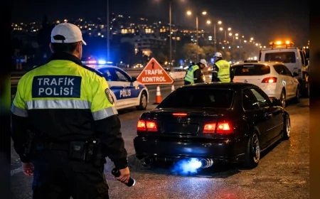 Yalova İl Emniyet Müdürlüğü 2026’nın İlk İki Ayında Abartı Egzozlu 53 Araca Ceza Uyguladı