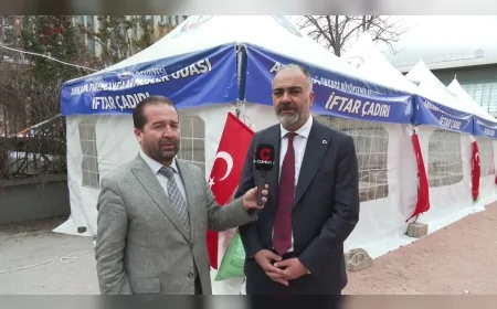 ATEM BAŞKANI BURAK ARPACI: “ATEM OLARAK İFTAR ÇADIRI KURDUK VE BUNU GELENEKSEL HALE GETİRECEĞİZ”