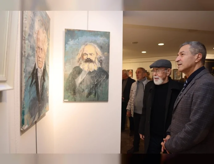 “ÜMİT BURADA” RESİM SERGİSİ MARMARİS’TE SANATSEVERLERDEN YOĞUN İLGİ GÖRDÜ