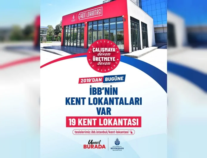 İstanbul Büyükşehir Belediyesi’nin 2019’da Başlattığı Kent Lokantaları Projesi 19 Noktaya Ulaştı