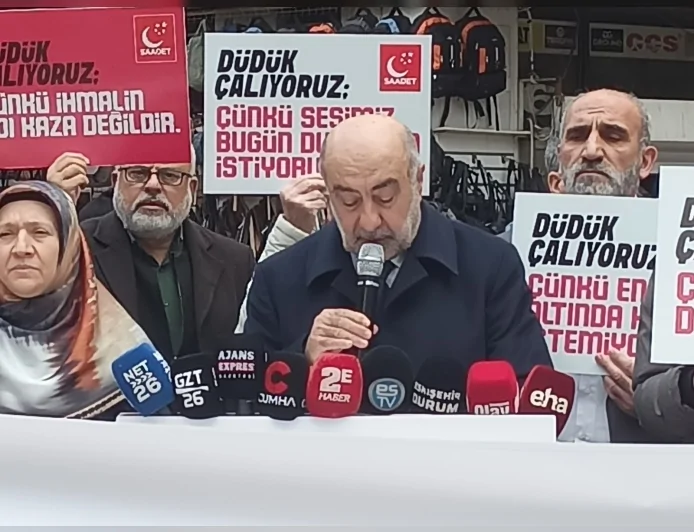 Saadet Partisi Eskişehir İl Başkanı Fesih Bingöl: “Sesimizi duyan var mı diye haykırıyoruz”