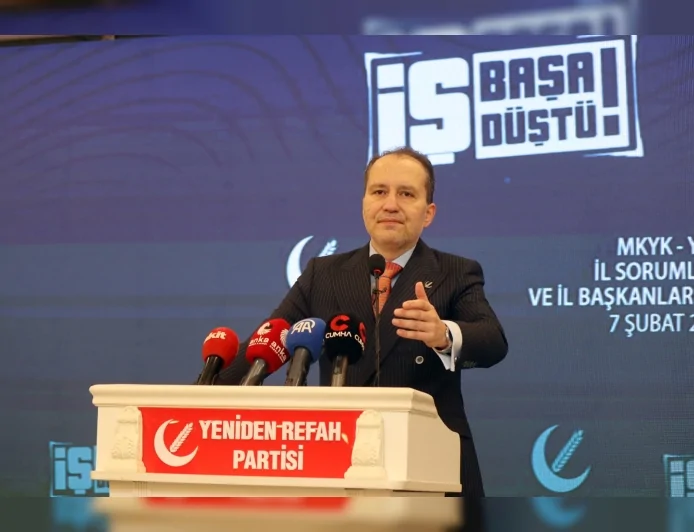 Yeniden Refah Partisi Genel Başkanı Dr. Fatih Erbakan: “Deprem vergileri yerli yerinde kullanılmalı, kentsel dönüşüm gecikmemeli”