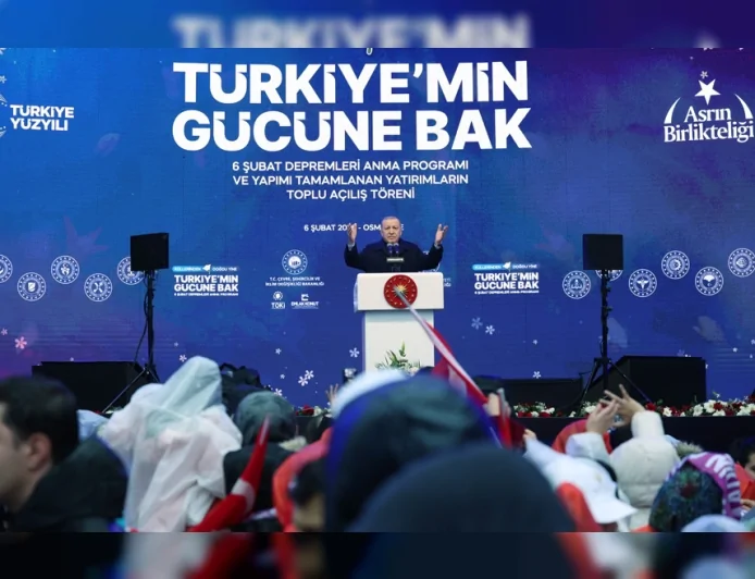 Cumhurbaşkanı Recep Tayyip Erdoğan: “Devlet-millet dayanışmasıyla depremin açtığı yaraları beraberce sardık”