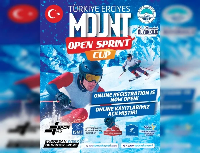 Erciyes Kayak Merkezi’nde Türkiye Mount Erciyes Open Sprint Cup Heyecanı Kayıtlarla Başladı