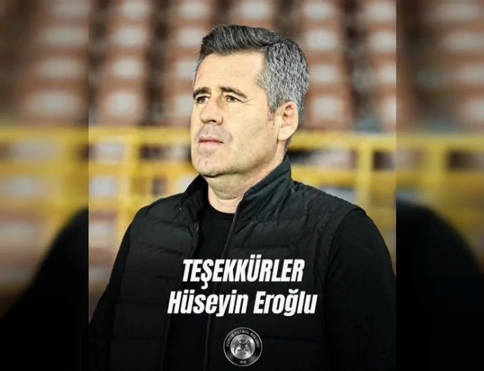 Arca Çorum Futbol Kulübü, Teknik Direktör Hüseyin Eroğlu ile Karşılıklı Anlaşarak Yollarını Ayırdı