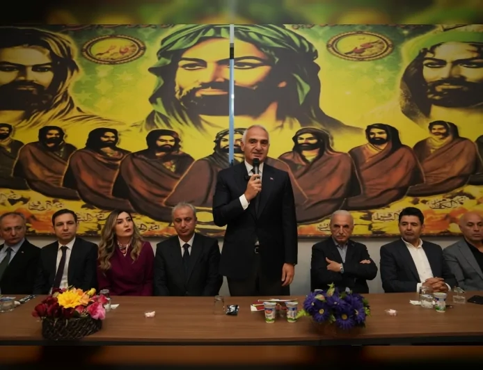 Kültür ve Turizm Bakanı Mehmet Nuri Ersoy: “Bu millet can cana, gönül gönüle verdikçe geleceğimiz güçlü ve aydınlık olacaktır”