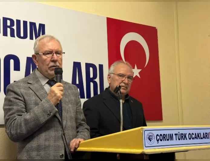Türk Ocakları Çorum Şubesi Başkanı Prof. Dr. İrfan Çağlar: “Birlik ve kararlılıkla çalışmalarımızı sürdüreceğiz”