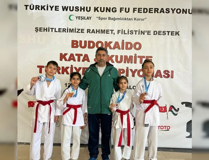 Budokaido Türkiye Şampiyonası’nda Çorumlu Sporcular 4 Madalya ile Döndü
