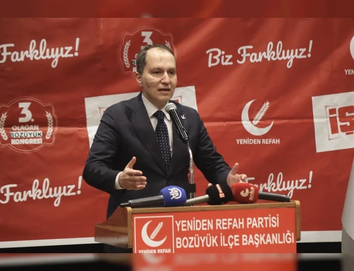 Yeniden Refah Partisi Genel Başkanı Fatih Erbakan: “Sayın Cumhurbaşkanı’nın tavsiye ettiği kilosu 1000 lira olan hurmayı vatandaş nasıl alıp yesin”