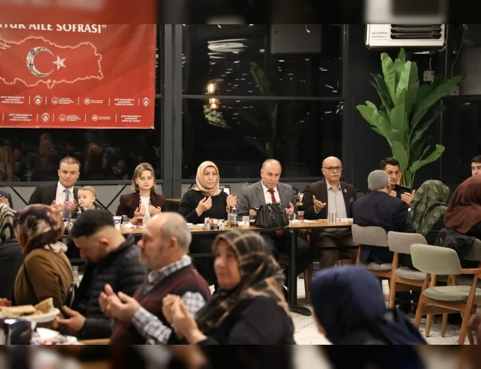 Alaca’da Şehit Aileleri ve Gaziler “Büyük Aile Sofrası”nda Buluştu