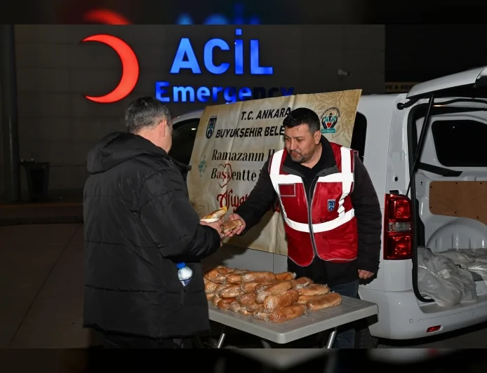 Ankara Büyükşehir Belediyesi Ramazan’da Şehir Hastanelerinde Sahur İkramı Başlattı