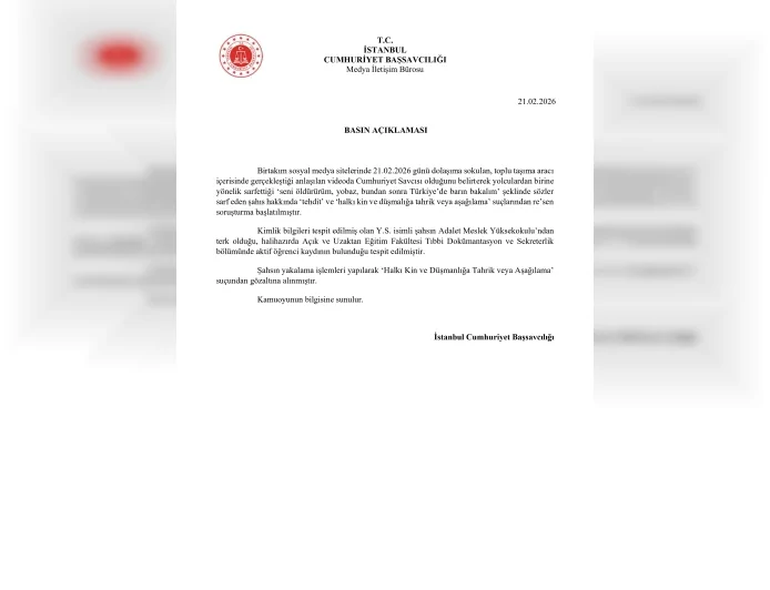 Adalet Bakanı Akın Gürlek: “Hukukun üstünlüğü ilkesinden taviz vermeyeceğiz”