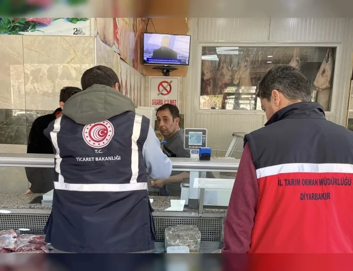 Diyarbakır’da Kasaplara Haksız Fiyat ve Etiket Denetimi 377 Bin TL Ceza Uygulandı