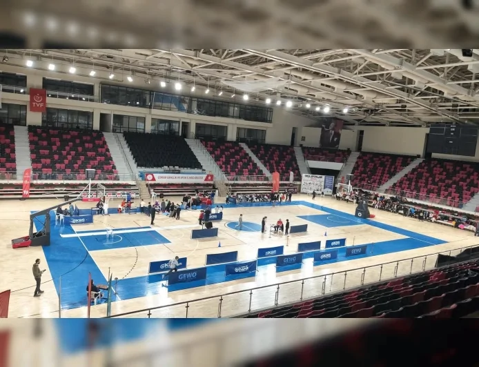 Çorum Gençlik ve Spor İl Müdürü Mustafa Demirkıran, “Sportif Yetenek Taraması” çalışmalarını yerinde inceledi