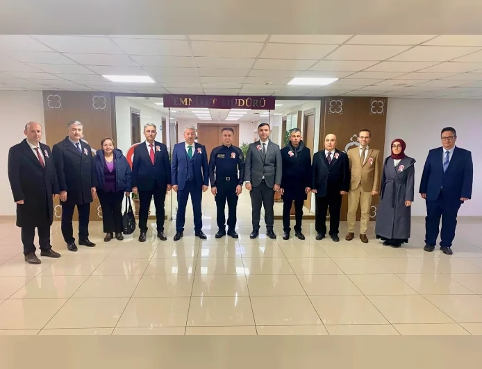 ÇORUM İL EMNİYET MÜDÜRÜ ARİF PEHLİVAN’A 37’NCİ VERGİ HAFTASI KAPSAMINDA ZİYARET