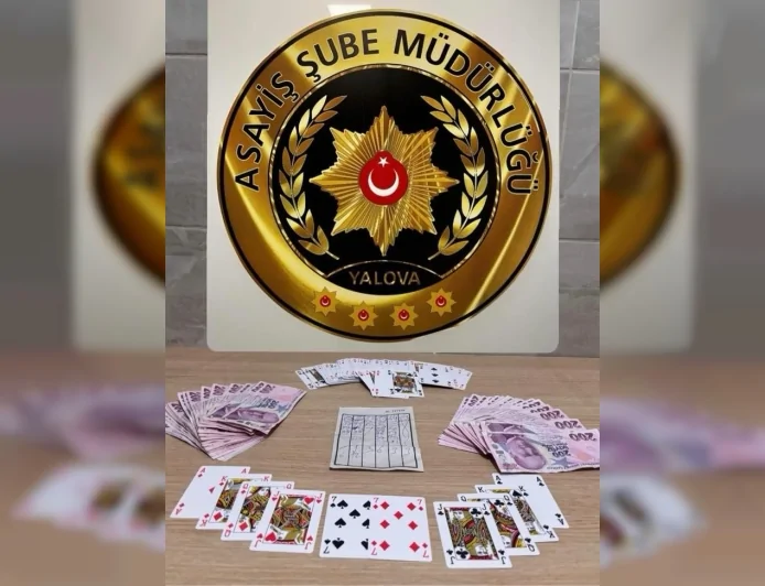 Yalova’da Kahvehanede Kumar Operasyonu 5 Kişiye 58 Bin TL Ceza