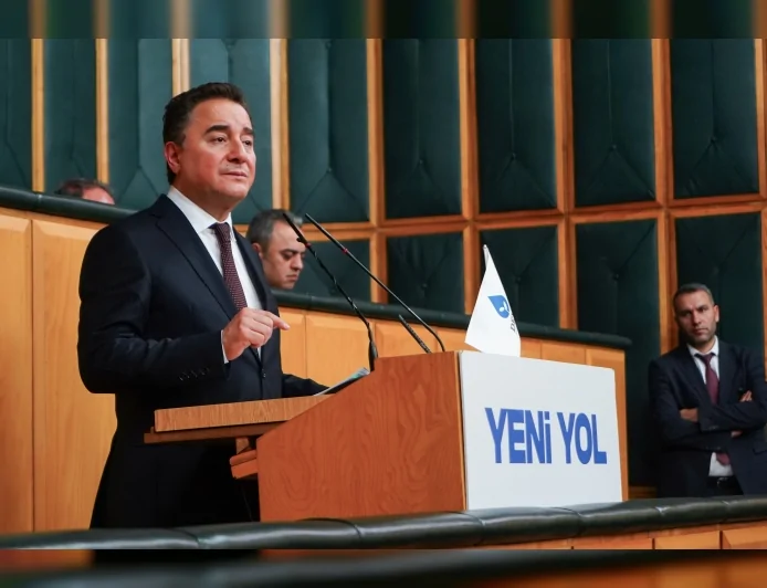 DEVA Partisi Genel Başkanı Ali Babacan: “Kalıcı barış adaletle mümkündür; hukuk devletiyle mümkündür”