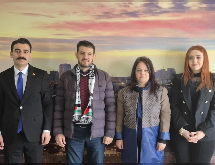 Bürokratlar ve Diplomatlar Birliği Derneği’nden Filistin Diplomasi Merkezi’ne Gazze Gündemli Ziyaret