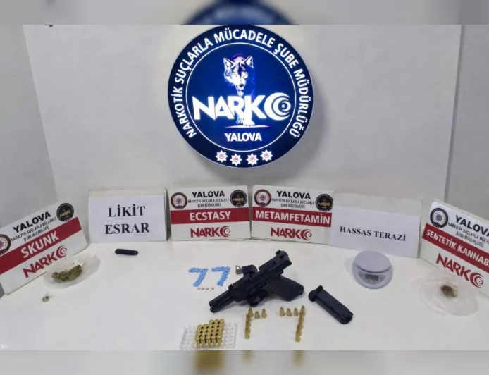 Yalova Merkezli Uyuşturucu Operasyonunda 4 Şüpheli Tutuklandı