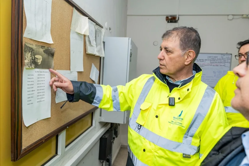 İzmir Büyükşehir Belediye Başkanı Dr. Cemil Tugay: “Yağışlar sürerse İzmir 2026’da su sorunu yaşamayacak”