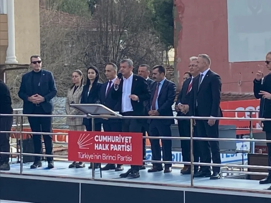 CHP Genel Başkanı Özgür Özel Çorum mitinginde konuştu: “Türkiye İttifakı’nda birleşme zamanı geldi”