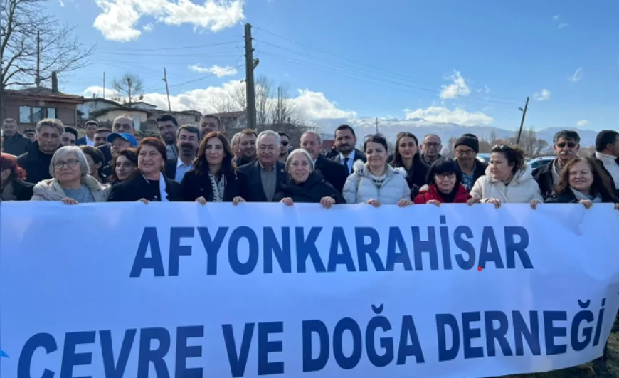 CHP Genel Başkan Yardımcısı Evrim Rızvanoğlu Eber Gölü’nde: “Artık Söz Değil, İcraat İstiyoruz”