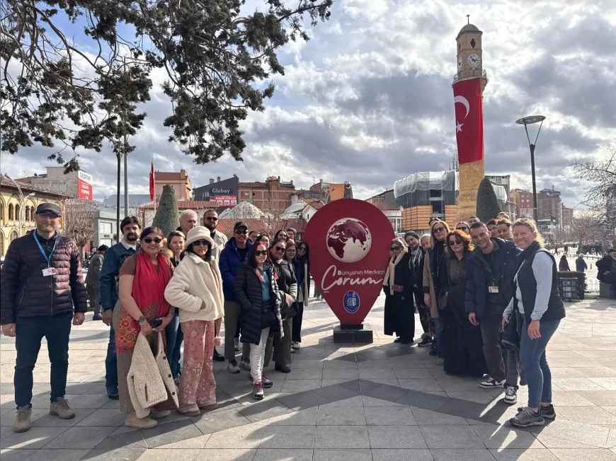 Uluslararası Turizm Acenteleri Çorum’da: Tarih Kültür ve Restorasyon Hamlesi Dikkat Çekti