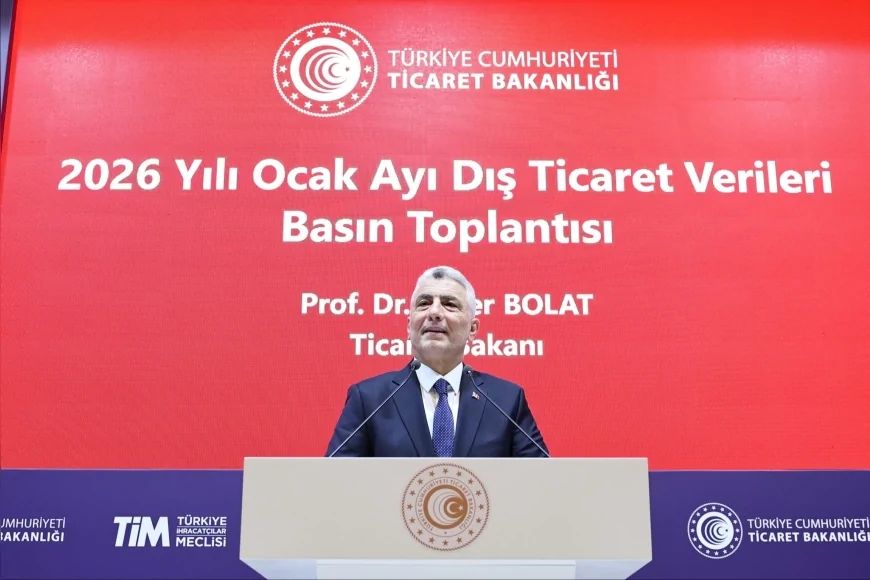 Ticaret Bakanı Ömer Bolat: “Zorlu küresel koşullara rağmen Türkiye üretim ve ihracatta istikrarını koruyor”