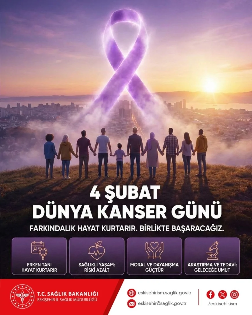 Eskişehir İl Sağlık Müdürü Doç. Dr. Yaşar Bildirici: “Kanserlerin Yaklaşık Üçte Biri Önlenebilir”