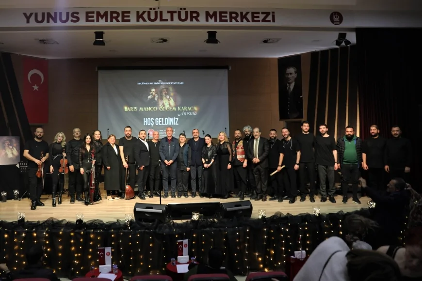 Keçiören Belediyesi’nden Barış Manço ve Cem Karaca Anısına Konser: Anadolu Rock Klasikleri Yeniden Yankılandı