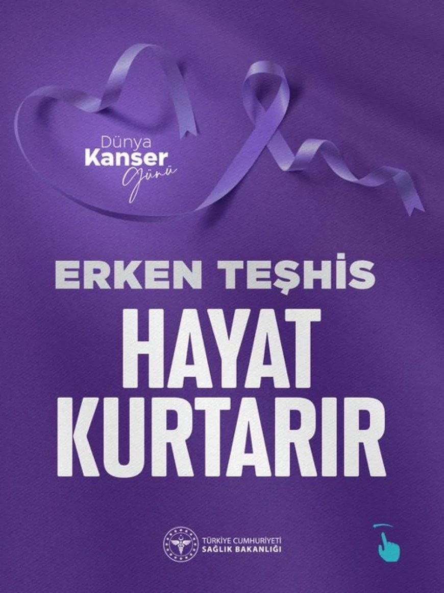 Türkiye Cumhuriyeti Sağlık Bakanı Prof. Dr. Kemal Memişoğlu: “Ulusal kanser taramalarıyla 21 bin kişiye erken teşhis sağlandı”