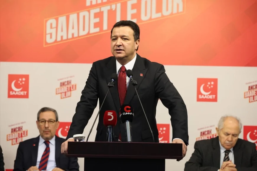 Saadet Partisi Genel Başkanı Mahmut Arıkan: “Türkiye’de kaynak var ama vicdan yok”