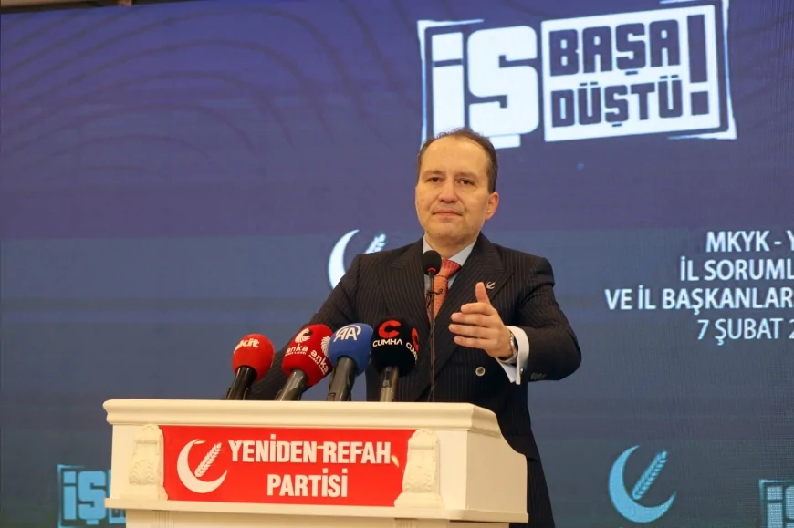 Yeniden Refah Partisi Genel Başkanı Dr. Fatih Erbakan: “Deprem vergileri yerli yerinde kullanılmalı, kentsel dönüşüm gecikmemeli”