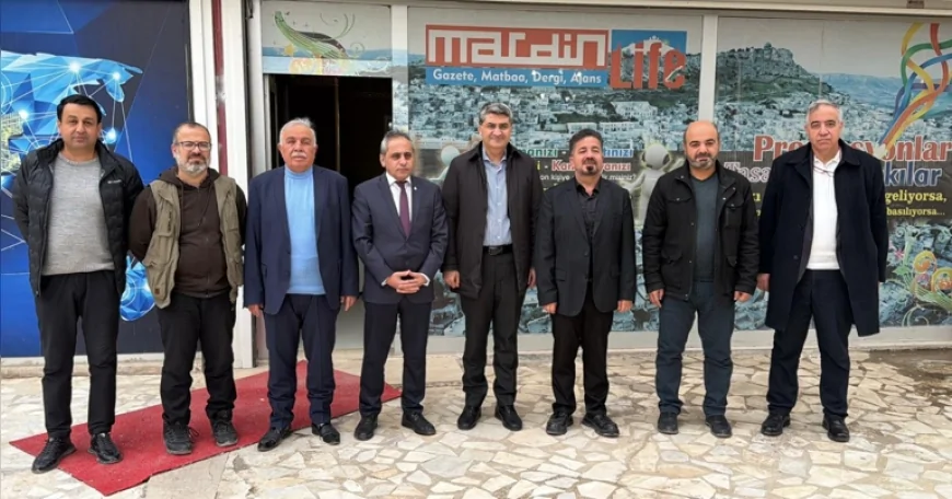 DEVA Partisi Genel Başkan Yardımcısı Mehmet Emin Ekmen: “Nusaybin Sınır Kapısı sadece ticaret için değil, akrabaların buluşması için de önemli”