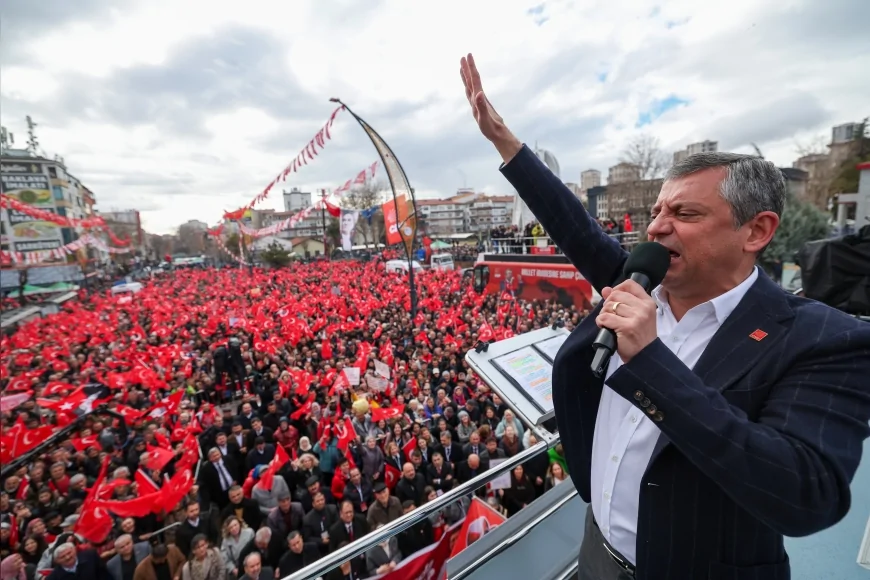 Cumhuriyet Halk Partisi Genel Başkanı Özgür Özel: “Devletin ayarlarıyla, milletin sinirleriyle oynuyorsunuz; bu millet son sözü söyleyecek”