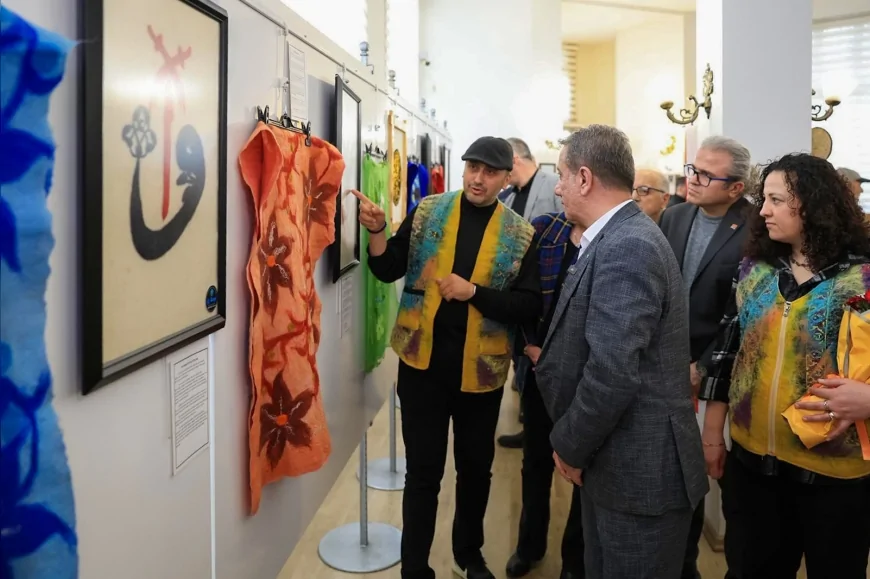 Efeler Belediye Başkanı Anıl Yetişkin: “Keçe Gibi Köklü Bir Sanatı Anlamlı Bir Temayla Sanatseverlerle Buluşturuyoruz”