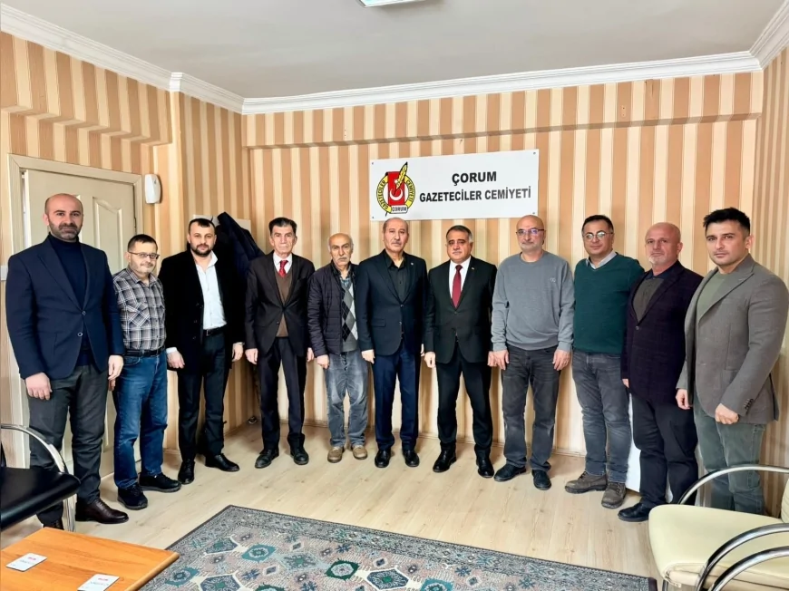 AK Parti Çorum İl Başkanı Av. Yakup Alar: “Basının Sorunlarının Çözümünde Üzerimize Düşeni Yapmaya Hazırız”