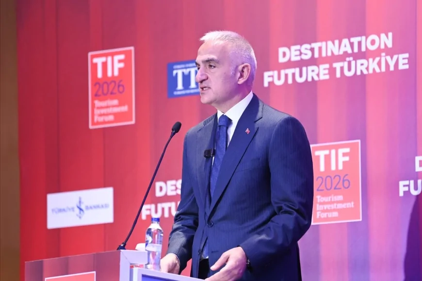 Kültür ve Turizm Bakanı Mehmet Nuri Ersoy: “Türk turizmi artık Şampiyonlar Ligi’nde 2026 hedefimiz 68 milyar dolar gelir”