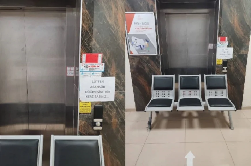 Sungurlu İlçe Sağlık Müdürlüğü’nde Asansör Arızası Tepki Çekti: “Sağlık Hizmeti Merdivenle Aşılamaz”