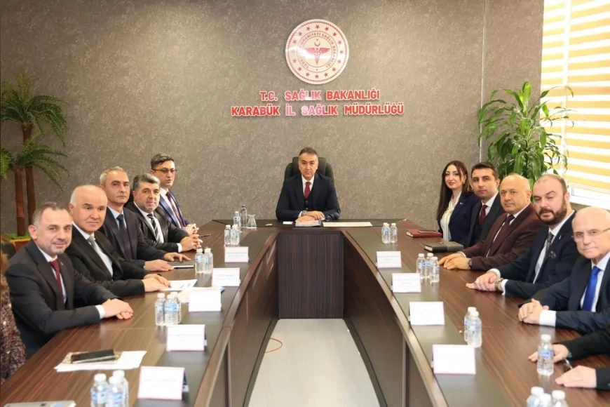 Karabük Valisi Oktay Çağatay İl Sağlık Müdürlüğü’nde: “Sağlık Hizmetlerine Erişimi Daha Da Güçlendireceğiz”