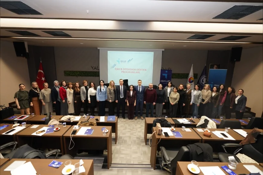 Yalova’da İŞKUR İstihdam Teşvikleri Kadın Girişimcilere Anlatıldı