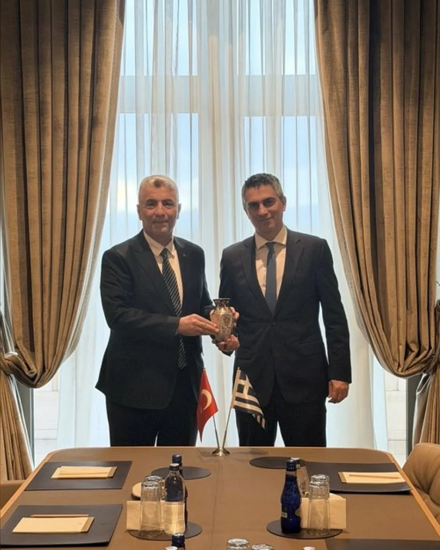 Ticaret Bakanı Ömer Bolat: “Yunanistan ile 10 milyar dolarlık ticaret hedefi için çalışmaları yoğunlaştıracağız”