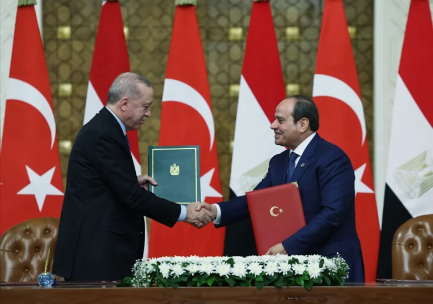 Cumhurbaşkanı Recep Tayyip Erdoğan: “Mısır ile ticaret hacmimizi 15 milyar dolara yükseltmeyi hedefliyoruz”