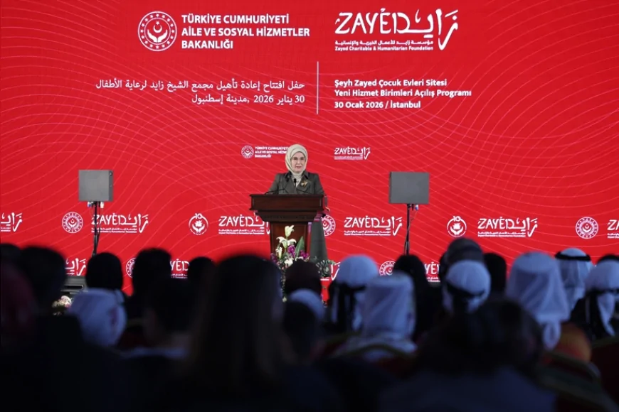 Emine Erdoğan Şeyh Zayed Çocuk Evleri Açılışında: “Çocuk hakları tüm dünyanın ortak mesuliyetidir”