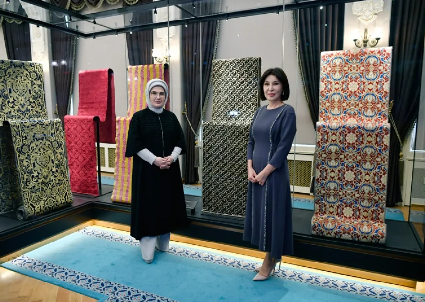 Cumhurbaşkanı Recep Tayyip Erdoğan’ın eşi Emine Erdoğan: “Türkiye ile Özbekistan arasındaki dostluğu daha da pekiştireceğine inanıyorum”