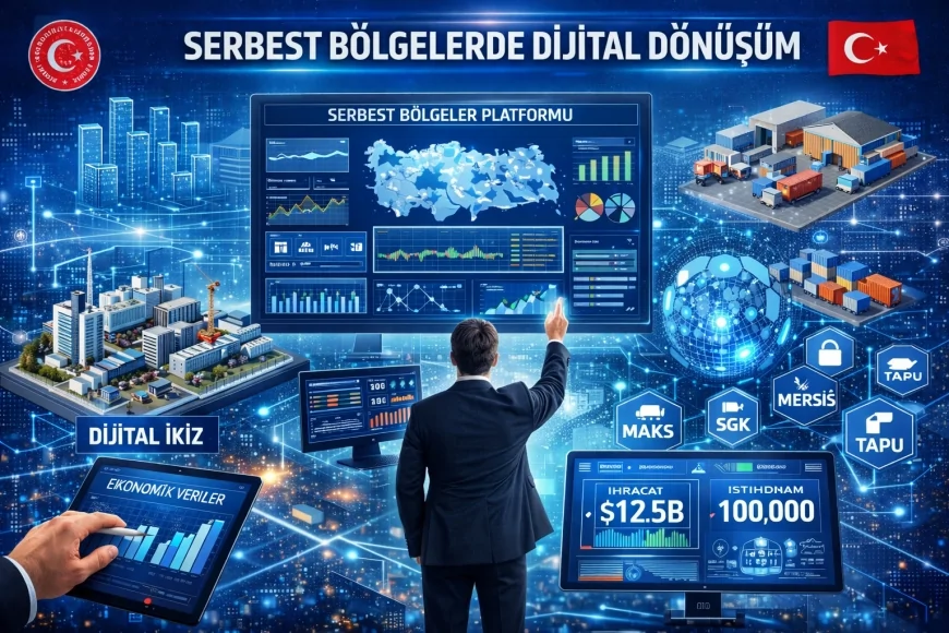 Ticaret Bakanlığı Serbest Bölgelerde Dijital Dönüşümü Başlattı: “Takip, Analiz ve Yönetimde Yeni Bir Döneme Geçiyoruz”