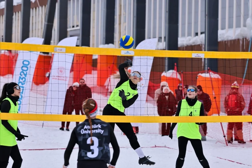 Türkiye Üniversite Sporları Federasyonu 2026 Kış Oyunları Erzurum’da 98 Üniversiteden 480 Sporcuyu Buluşturdu