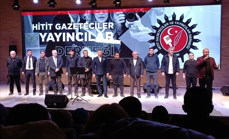 Çorum Hitit Gazeteciler ve Yayıncılar Derneği’nden Kültür ve Sanat Gecesi Programı