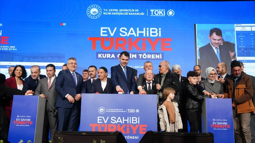 Çevre, Şehircilik ve İklim Değişikliği Bakanı Murat Kurum: “455 Bin Konut Bitti, 11 İlde Tüm Afet Konutları Faizsiz Ödenecek”