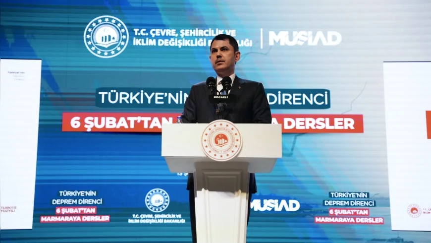 Çevre Şehircilik ve İklim Değişikliği Bakanı Murat Kurum: “Bu mesele parti rozetinin değil, insan hayatının meselesidir”